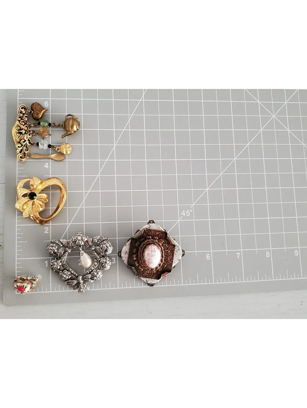 Vintage Brooch Lot of 5